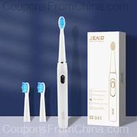 SEAGO Electric Toothbrush with 2 Additional Heads
