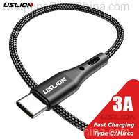 USLION 3A USB Type-C Cable 1m