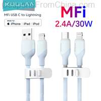 KUULAA 30W Type C to Ligtning Cable 1m