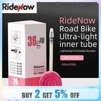 RideNow 2pcs Ultralight Bike Inner Tube 700c TPU