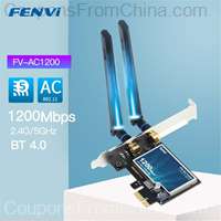 1200Mbps Dual Band Wireless WiFi Card Adapter