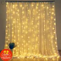 LED Curtain String Lights 4x2m