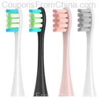 4Pcs Replacement Heads For Oclean Toothbrush [NOT Original]