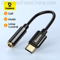 Baseus USB Type-C to 3.5mm Earphone Jack 3.5 AUX Cable