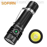 Sofirn SC18 1800lm Flashlight SST40 with Batt