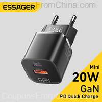 Essager 20W GaN USB Type-C Charger