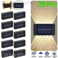 10 LED Solar Wall Lamp