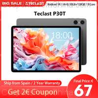 Teclast P30T Android 14 Tablet 10.1inch A523 4/128GB ROM Wi-Fi 6 Type-C 6000mAh [EU]