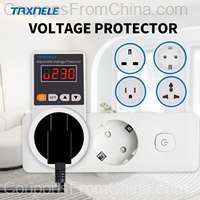 Automatic Voltage Protector Socket AC 220V Adjustable 16A Power Surge Protector