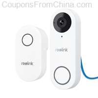 Reolink Video Doorbell PoE Smart 2K+ Wired PoE Video Intercom