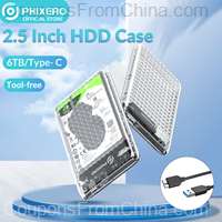 PHIXERO 2.5 inch HDD Enclosure SATA to USB3.0