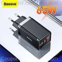 Baseus 65W GaN5 Pro 3 Ports Charger