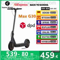 Ninebot MAX G30 15.3Ah 36V 350W Electric Scooter [EU]