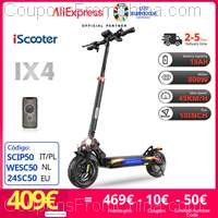 iScooter iX4 Electric Scooter 48V 15Ah 800W 10inch [EU]