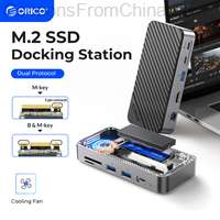 ORICO Docking Station with M.2 SSD Enclosure