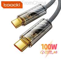 Toocki 100W USB Type C To Type C Cable 1m