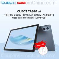 Cubot TAB 20 Tablet Android 13 10.1inch 4/64GB