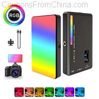RGB LED Video Light Camera Lighting CRI95+ 2500-9000K