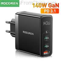 Rocoren 140W GaN USB Charger PD 3.1