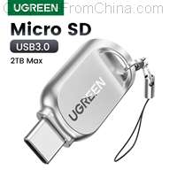 UGREEN Card Reader USB-C to Micro SD TF Card OTG Adapter