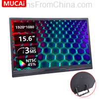 MUCAl 15.6 inch Portable Monitor FHD 1080p