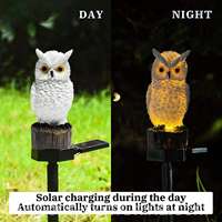 Garden Solar Light Owl