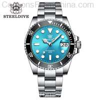 SD1953 Turquoise Dial Stainless Steel NH35 Watch 41mm Sapphire Glass