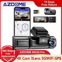 AZDOME Car DVR M550 Pro Dash Cam 4K 5.8Ghz
