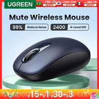 UGREEN Mute Wireless Mouse 2400 DPI