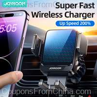 Joyroom 15W Car Phone Holder Automatic Wireless Charger