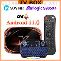 VONTAR X4 S905X4 Android 11 TV Box 4/64GB