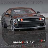 1:32 Dodge Challenger Hellcat Redeye Alloy Muscle Car Model