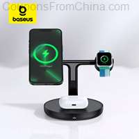 Baseus 3 in 1 20W Magnetic Wireless Charger Stand