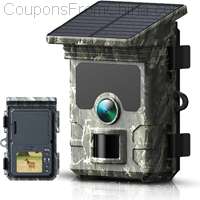 30MP 2K Solar Panel Hunting Camera