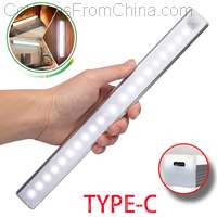 Motion Sensor Light LED Night Light Type-C Rechargeable 50cm