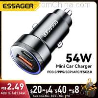 Essager 54W USB C Car Charger