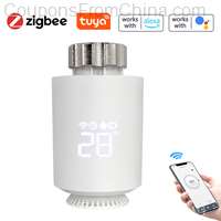 Tuya ZigBee3.0 Smart TRV Radiator Actuator Valve