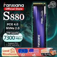 Fanxiang S880 M2 SSD 2TB 7300MB/s M.2 NVMe PCIe 4.0 x4 SSD