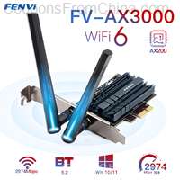 3000Mbps FV-AX3000 Wi-Fi 6 AX200 Wireless PCIe WiFi Adapter