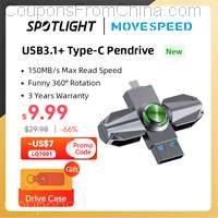 MOVESPEED 1TB 2 in 1 USB Type-C Flash Drive 120MB/s