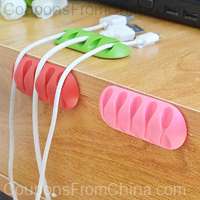 Silicone Multifunctional USB Data Cable Holder