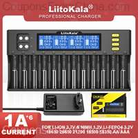 LiitoKala Lii-S12 9V Battery Charger