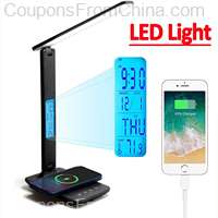 Wireless Charger Pad LED Desk Lamp