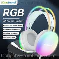 Zealsound RGB USB Gaming Headset