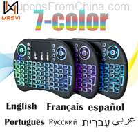 2.4G Air Mouse with Touchpad Keyboard