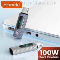 Toocki USB 2.0 OTG Type C Adapter 100W