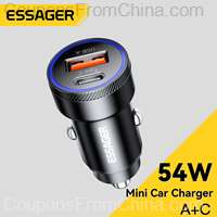 Essager 54W USB C Car Charger