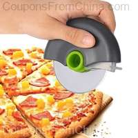 Stainless Steel Roller Cutter Pizza Cake Dough Slicing Tool