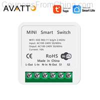 AVATTO Tuya WiFi Mini Smart Switch 16A