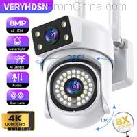 VERYHDSN 8MP 4K PTZ Wifi Camera